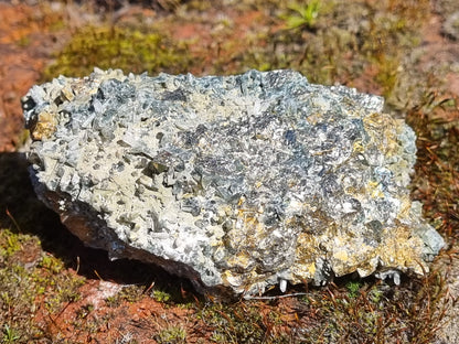 Sphalerite, Galena, Pyrite and Needle Quartz