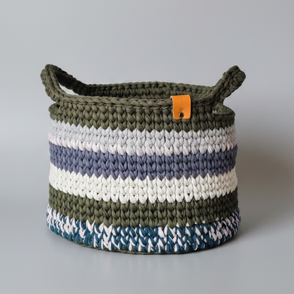 Large Crochet Basket