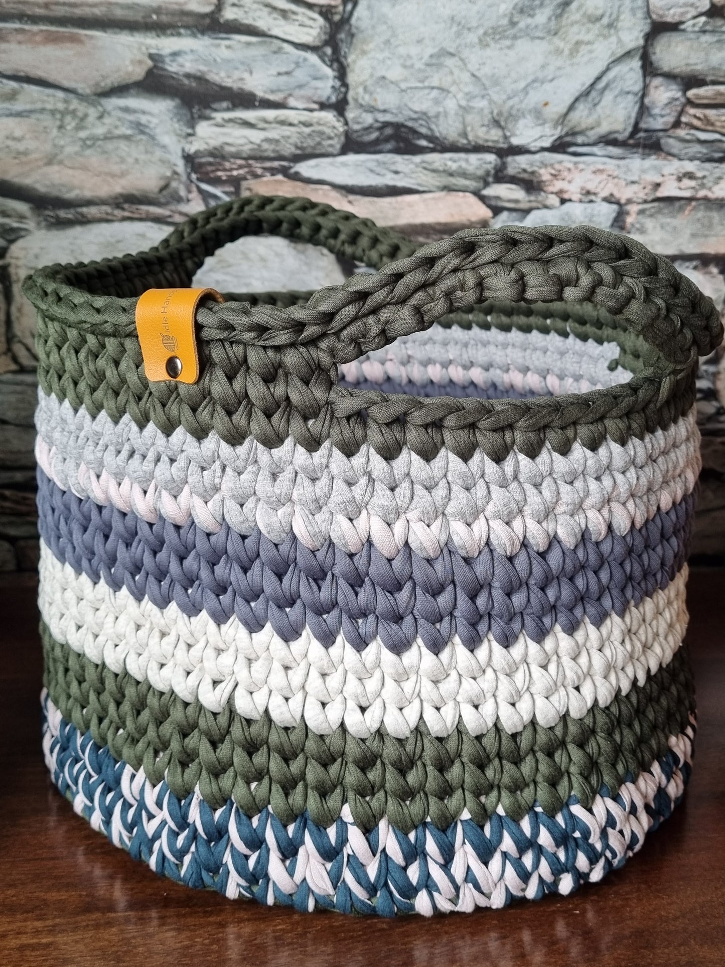 Large Crochet Basket